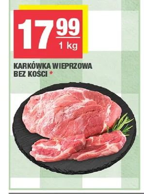 Karkówka wieprzowa bez kości promocja w SPAR