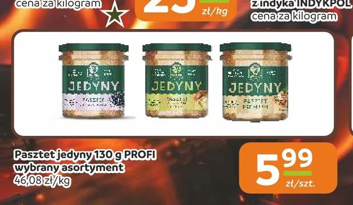 Pasztet jedyny PROFI promocja w Społem Częstochowa