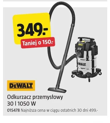 Odkurzacz przemysłowy Dewalt promocja w Jula