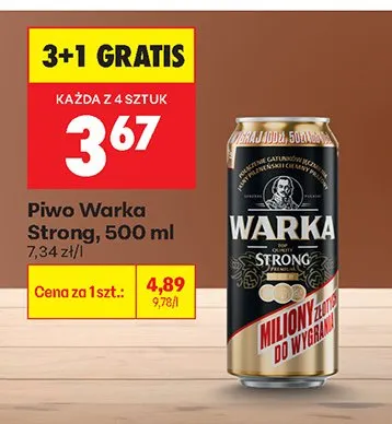 Piwo promocja w Biedronka