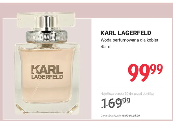 Woda perfumowana dla kobiet promocja w Rossmann