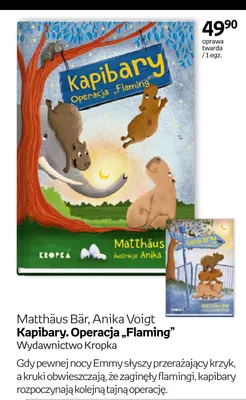 Książka Kapibary. Operacja „Flaming” Matthäus Bär Anika Voigt promocja w Empik