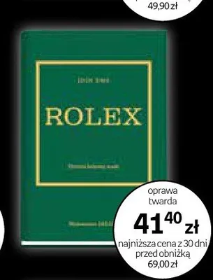 Książka Rolex. Historia kultowej marki promocja w Empik