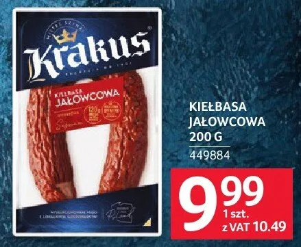 Kiełbasa jałowcowa 200 g promocja w Selgros
