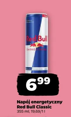 Napój energetyczny Red bull the winter edition promocja w Netto