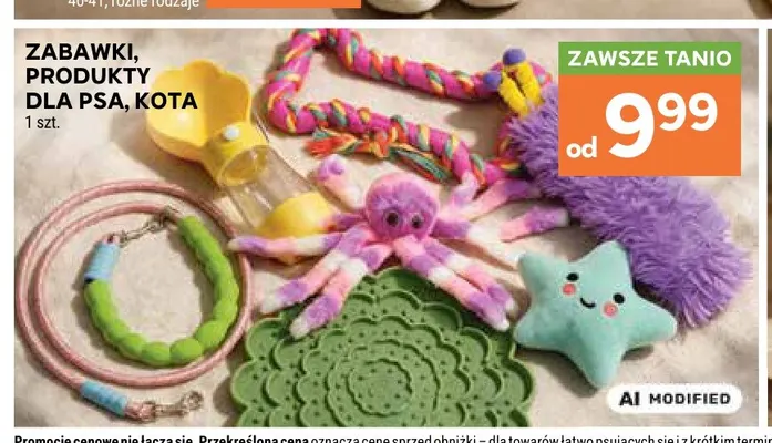 Zabawki produkty dla psa kota promocja w Stokrotka