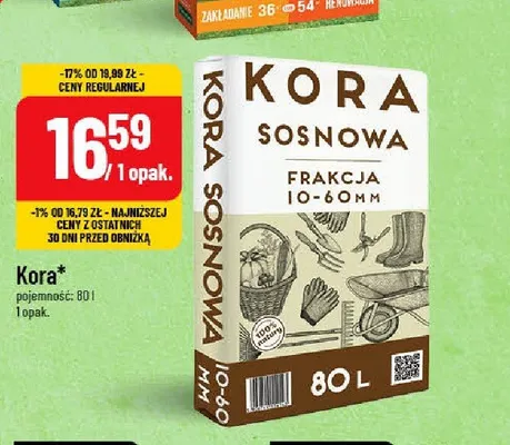 Kora sosnowa promocja w POLOmarket
