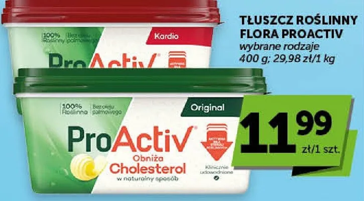 Tłuszcz roślinny promocja w ABC