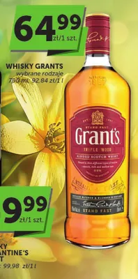 Whisky Grant's promocja w Euro Sklep