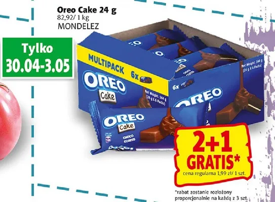 Oreo Cake Mondelez multipack 6x promocja w Prim Market