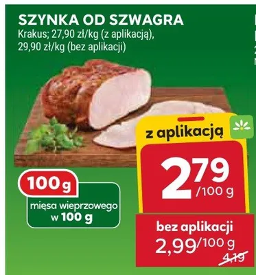 Szynka od szwagra promocja w Stokrotka