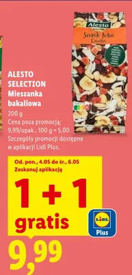 Mieszanka bakaliowa Alesto Selection promocja w Lidl