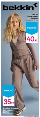 Bluza dziewczęca Bekkin promocja w Pepco
