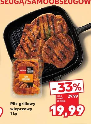 Mix grillowy wieprzowy promocja w Kaufland