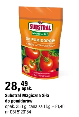 Magiczna Siła do pomidorów promocja w OBI