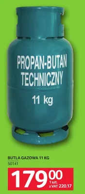 Butla gazowa 11 kg promocja w Selgros