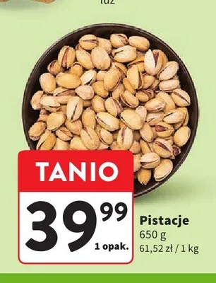Pistacje promocja w Intermarche