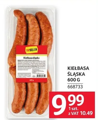 Kiełbasa śląska 600 g promocja w Selgros