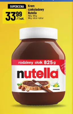 Krem czekoladowy Nutella promocja w POLOmarket