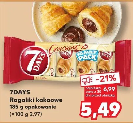 Rogaliki kakaowe promocja w Kaufland