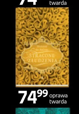Książka Stracone złudzenia Honore de Balzac oprawa twarda promocja w Empik