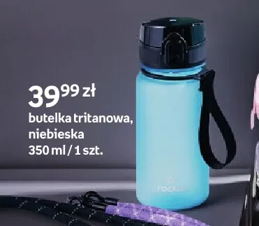 Butelka tritanowa Rockle niebieska promocja w Empik
