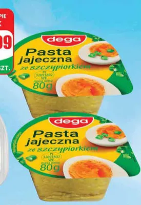 Pasta jajeczna ze szczypiorkiem promocja w Dino