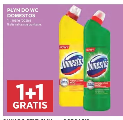 Płyn do WC Domestos promocja w Stokrotka