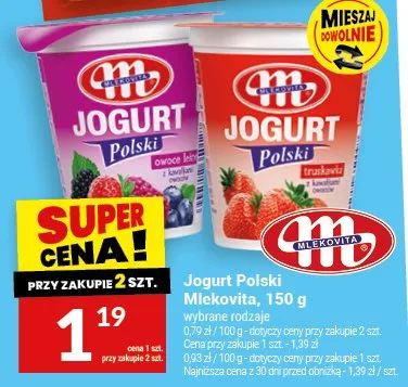 Jogurt polski promocja w Twój Market