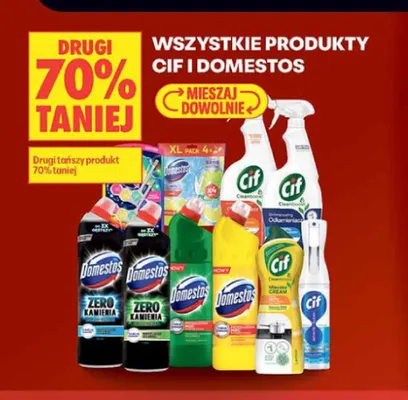 Płyn do czyszczenia WC Domestos Zero Kamienia promocja w Biedronka