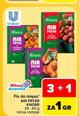 Fix do mięsa Air Fryer Knorr promocja w Carrefour