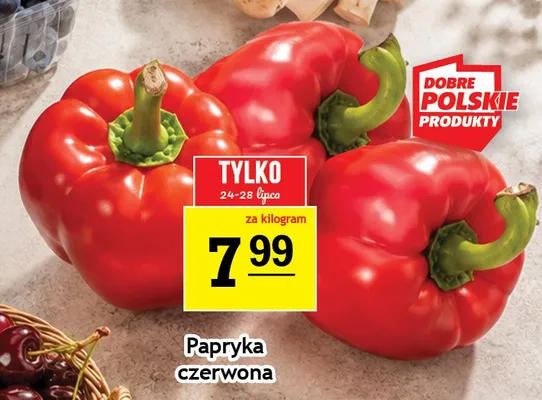 Papryka czerwona polska promocja w Gram Market