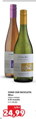 Wino Cono Sur Bicicleta Gewürztraminer promocja w Kaufland