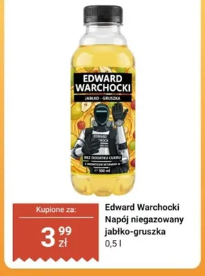 Napój niegazowany Edward Warchocki jabłko-gruszka promocja w Dino