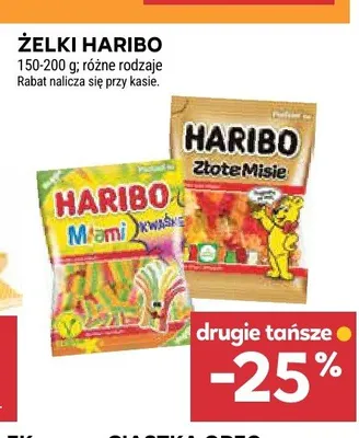 Żelki Haribo Miami Kwaśne promocja w Stokrotka