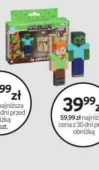Figurka Minecraft promocja w Empik