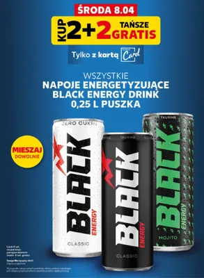 Napój energetyzujący Black Energy Drink Mojito promocja w Kaufland