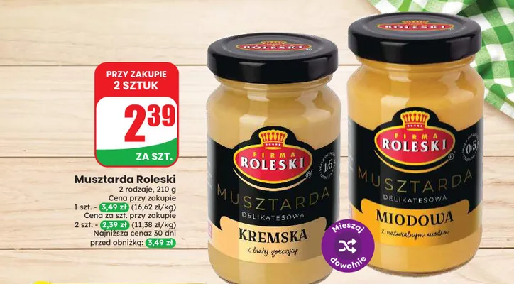 Musztarda Kremska Roleski promocja w Dino