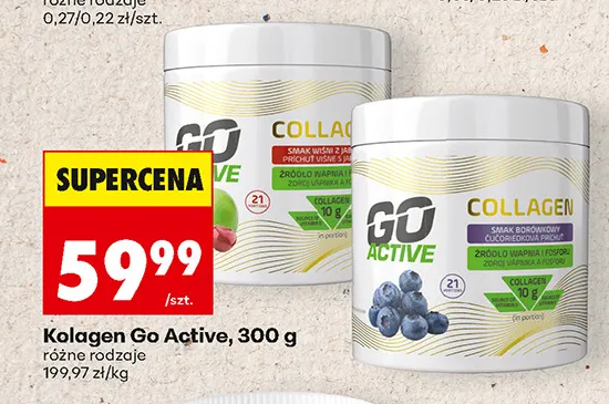 Kolagen Go Active promocja w Biedronka