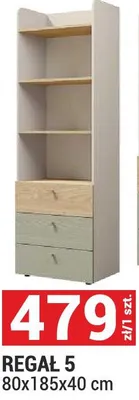 Regał 5 promocja w Merkury Market