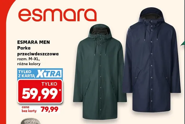 Parka przeciwdeszczowa promocja w Kaufland