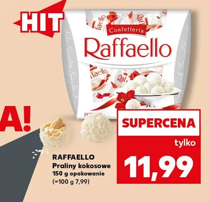 Praliny kokosowe Raffaello promocja w Kaufland