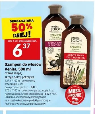 Szampon do włosów Venita promocja w Twój Market