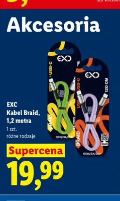 Kabel Braid EXC promocja w Lidl
