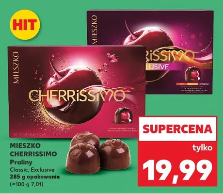 Praliny Cherrissimo Classic promocja w Kaufland