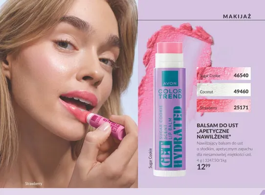 Balsam do ust Apetyczne Nawilżenie Coconut Avon promocja w AVON