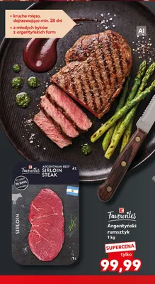 Argentyński rumsztyk K-Favourites promocja w Kaufland