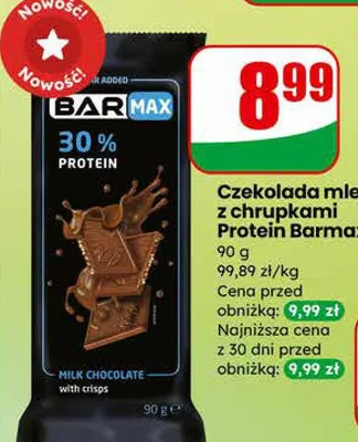 Czekolada mleczna z bakaliami Magnetic promocja w Dino