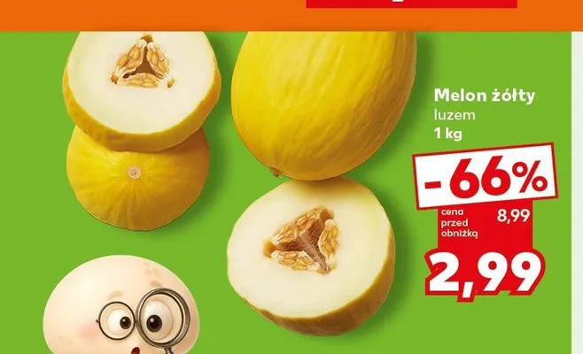Melon żółty promocja w Kaufland