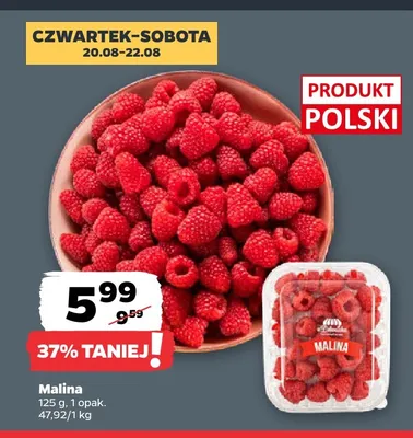 Malina polska promocja w Netto